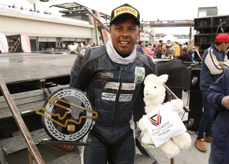 San Juan vibró con el superbike