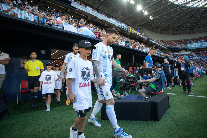 Zanella junto a la pasión de los Argentinos