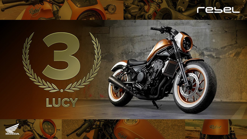 La ganadora del Honda Customs 2022