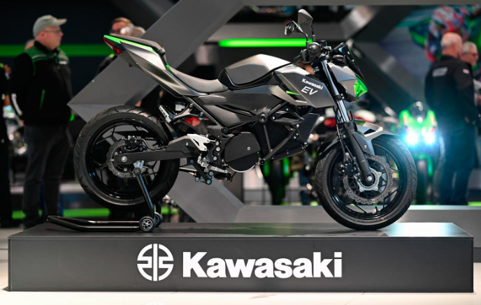El prototipo eléctrico Kawasaki