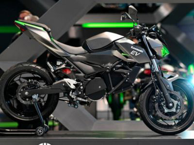 El prototipo eléctrico Kawasaki