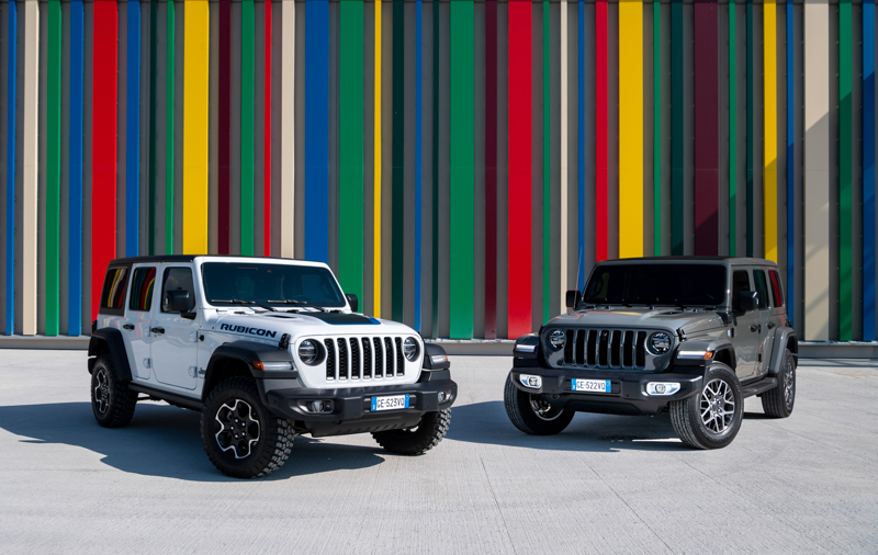 El Jeep Wrangler 4XE