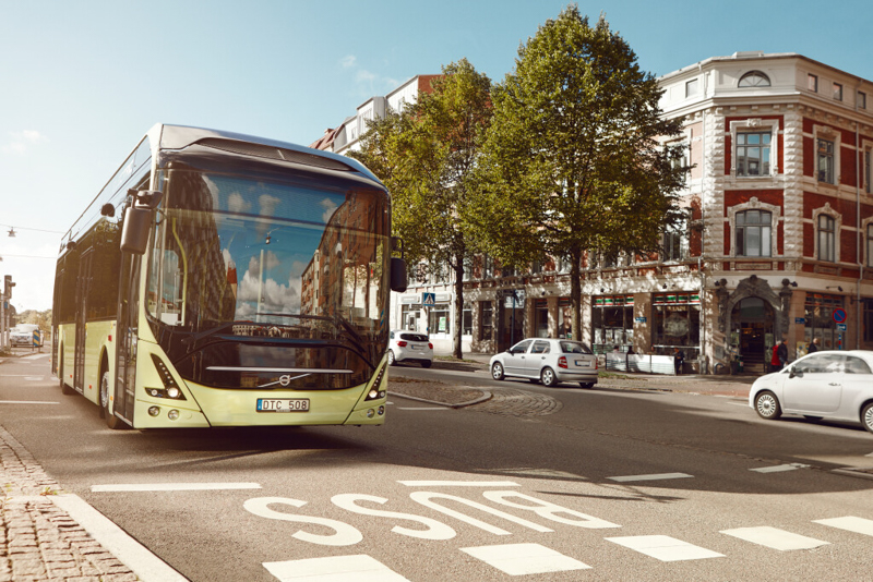 Prueba con buses 100% eléctricos en Chile