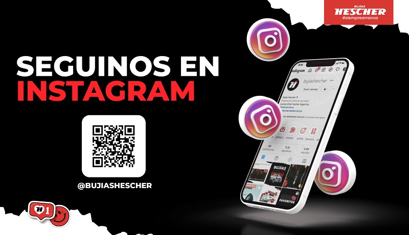 Seguí a Hescher en Instagram