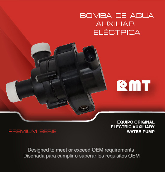 Bombas de agua auxiliar eléctrica RMT