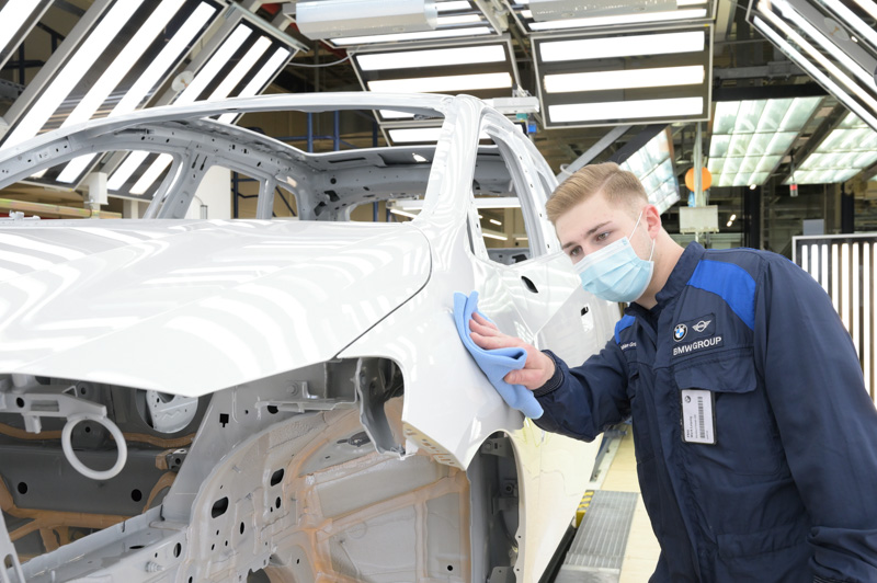 BMW reduce las emisiones en sus plantas europeas
