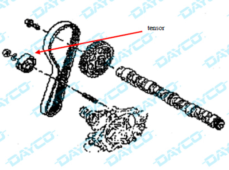 Dayco: Kit de distribución KTB321