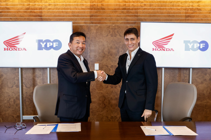 Alianza entre Honda e YPF