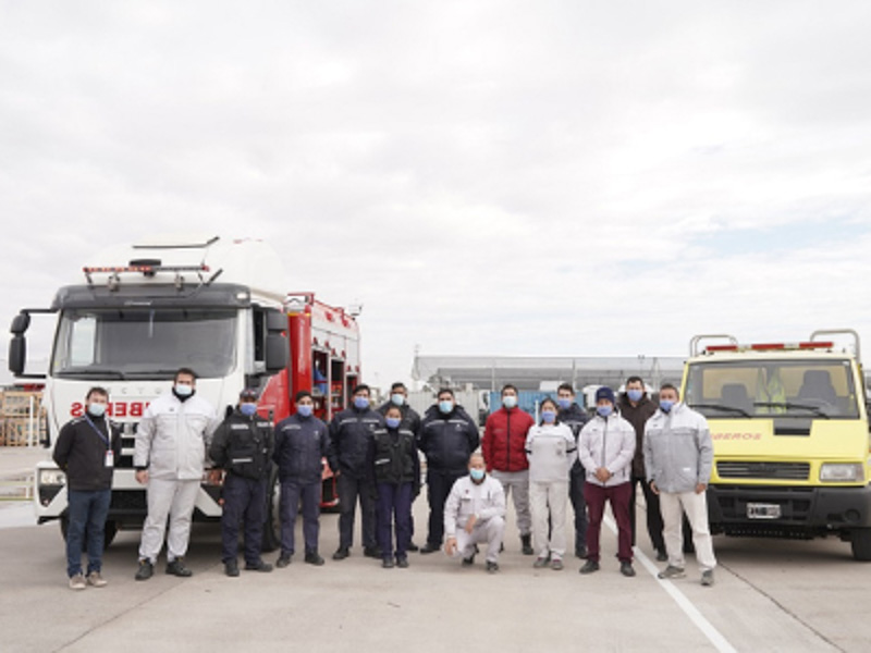 El primer autobomba industrial de Iveco Argentina