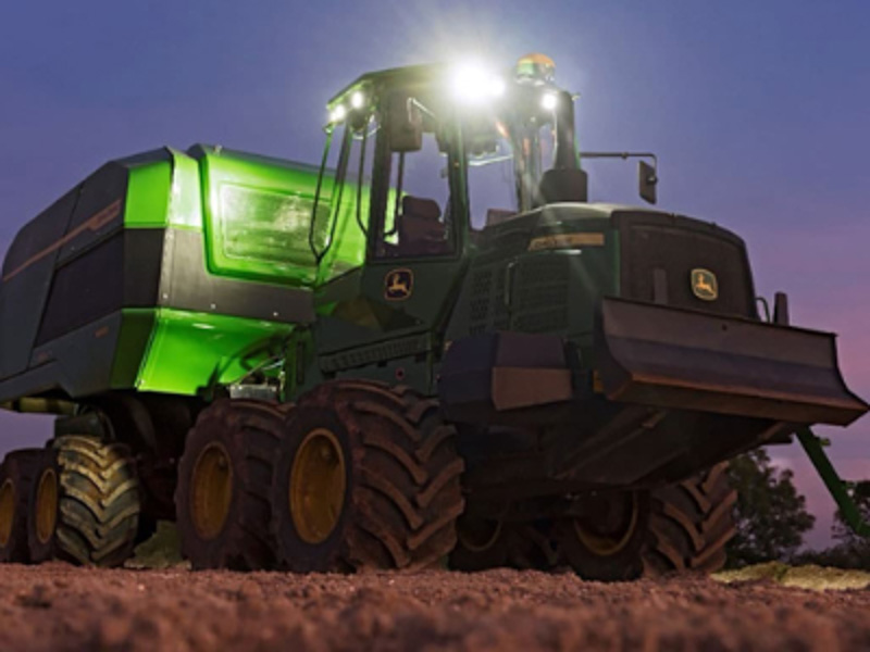 John Deere lanzó la primera sembradora forestal