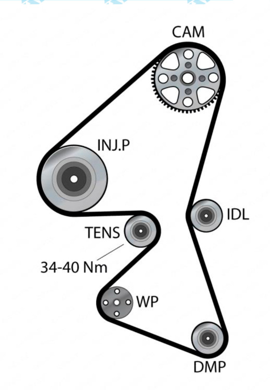 Dayco: Información Técnica  – KTB959