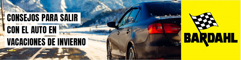 Consejos Bardahl: Salir con el auto en vacaciones de invierno