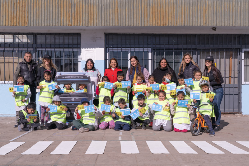 Campaña Volvo Trucks & Buses para los niños