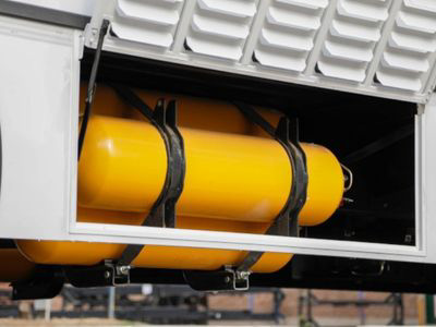 El primer Bus a GNC fabricado en Argentina