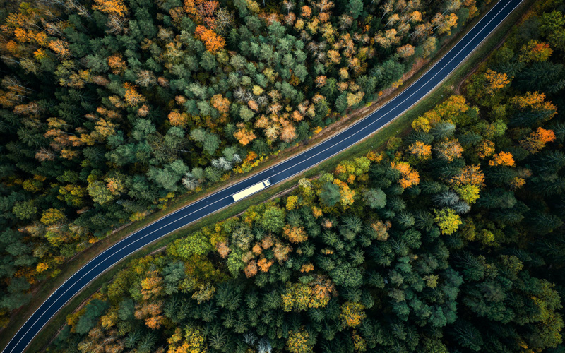 El transporte y la huella de carbono