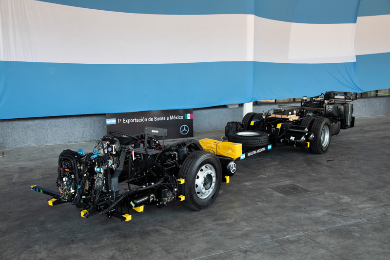 Exportación de Mercedes-Benz hacia México