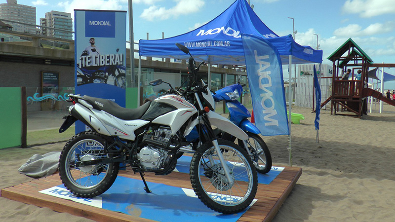Mondial presente en el verano marplatense