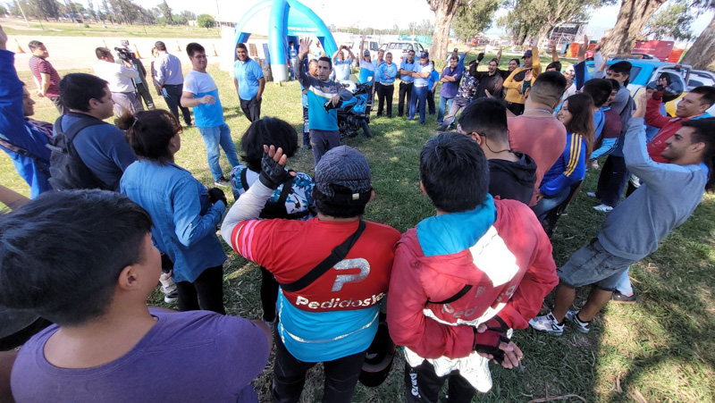 Se presentó ''Casco Siempre'' en Salta