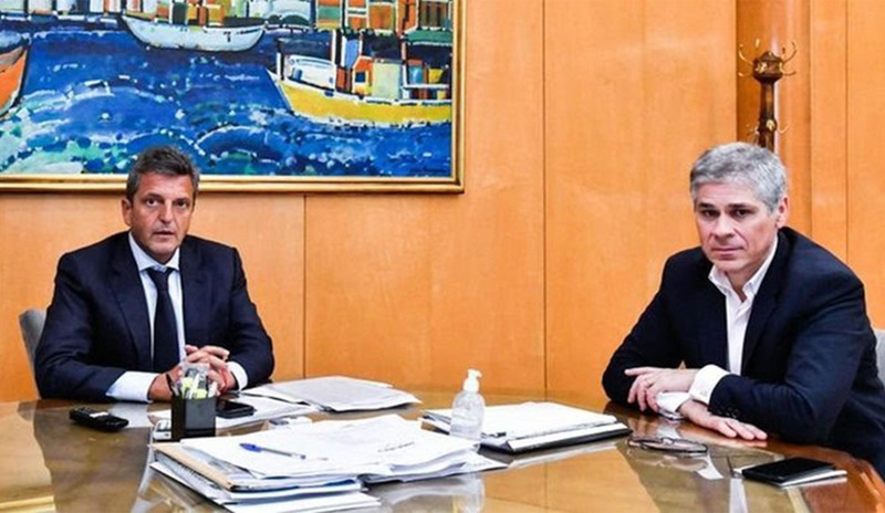 Massa se reunió con el presidente de YPF