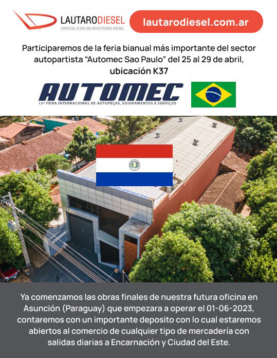 Lautaro Diesel presente en Automec