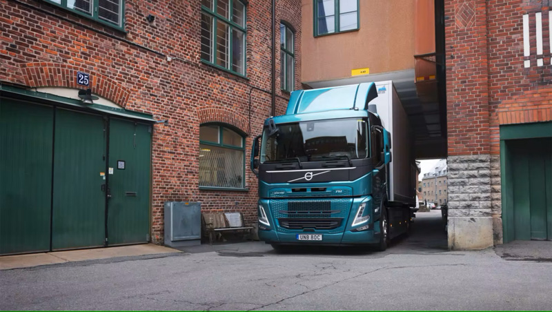Participacion mundial de Volvo Trucks en camiones eléctricos