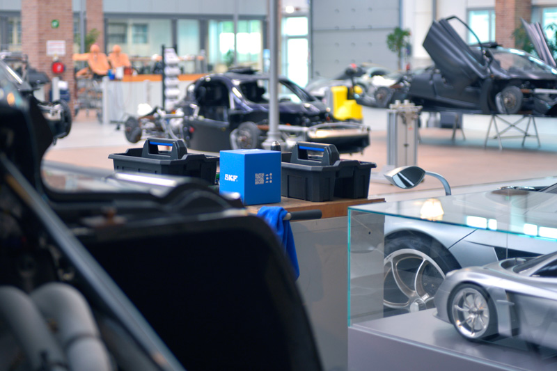 Asociación técnica SKF y Pagani 