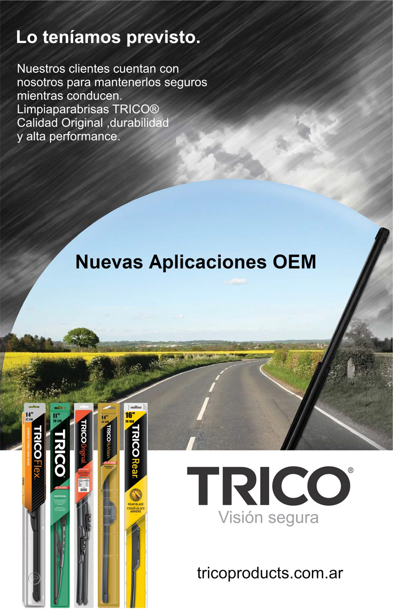 TRICO® Nuevas aplicaciones Ford