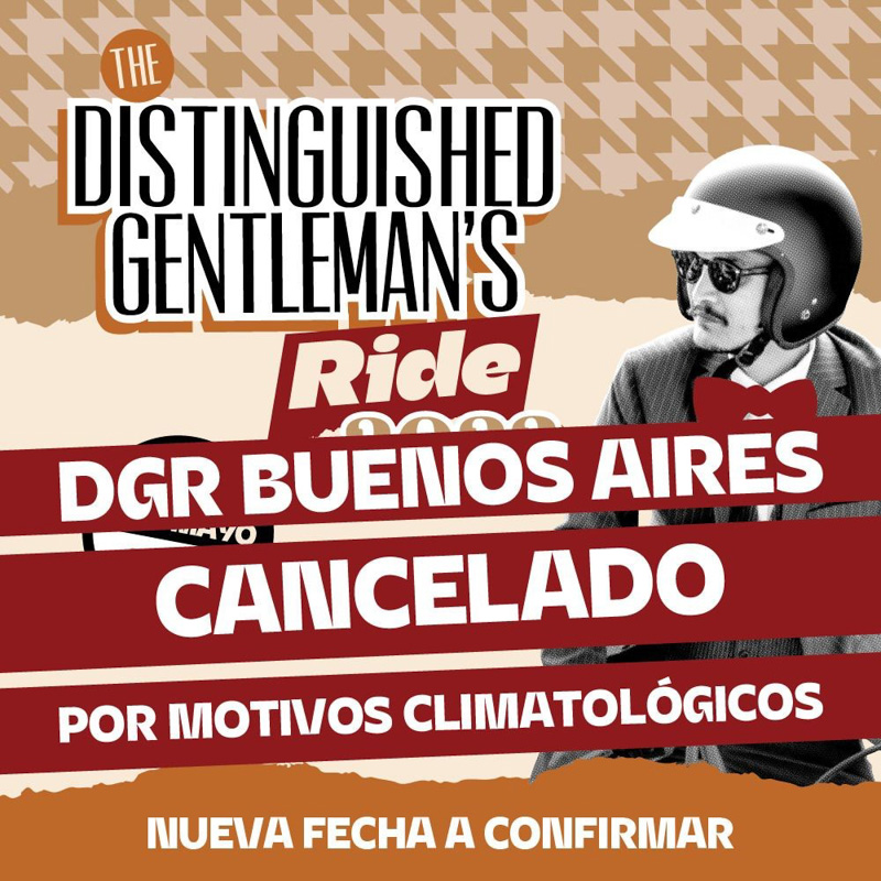 Ride DGR. Cancelado por motivos climáticos