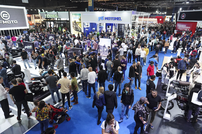 Salón Moto, con 80 mil personas y récord absoluto