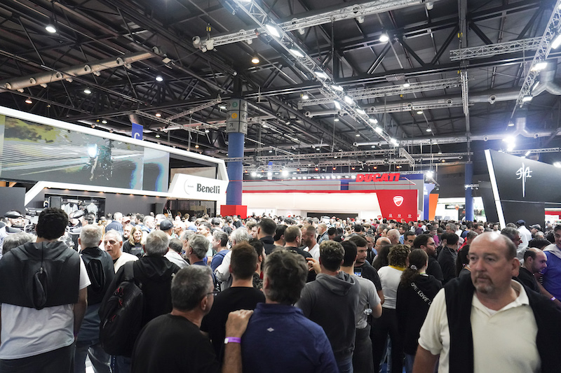 Salón Moto, con 80 mil personas y récord absoluto