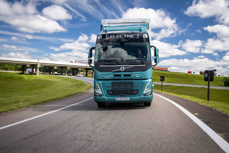Volvo Trucks eléctricos en Brasil