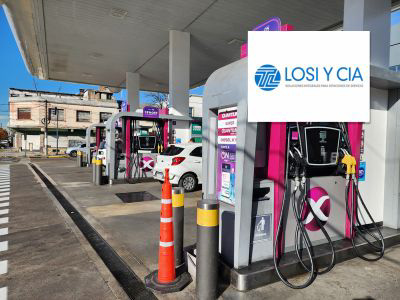 Losi y Cia instaló los primeros surtidores PRIME S