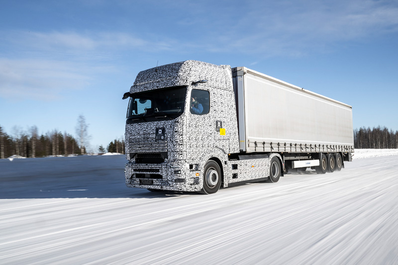 Llega el estreno mundial de E-Actros 600