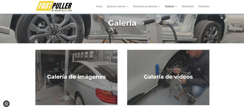 Nuevo sitio internacional del Fast Puller de Martech Car
