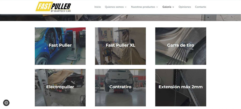 Nuevo sitio internacional del Fast Puller de Martech Car