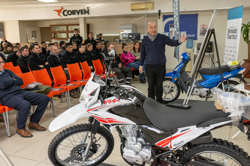 Corven Motos capacita sobre seguridad vial