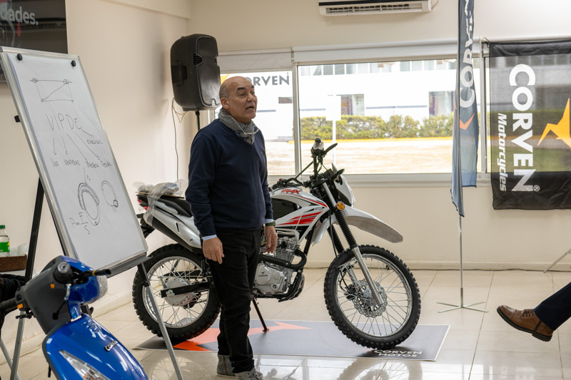 Corven Motos capacita sobre seguridad vial