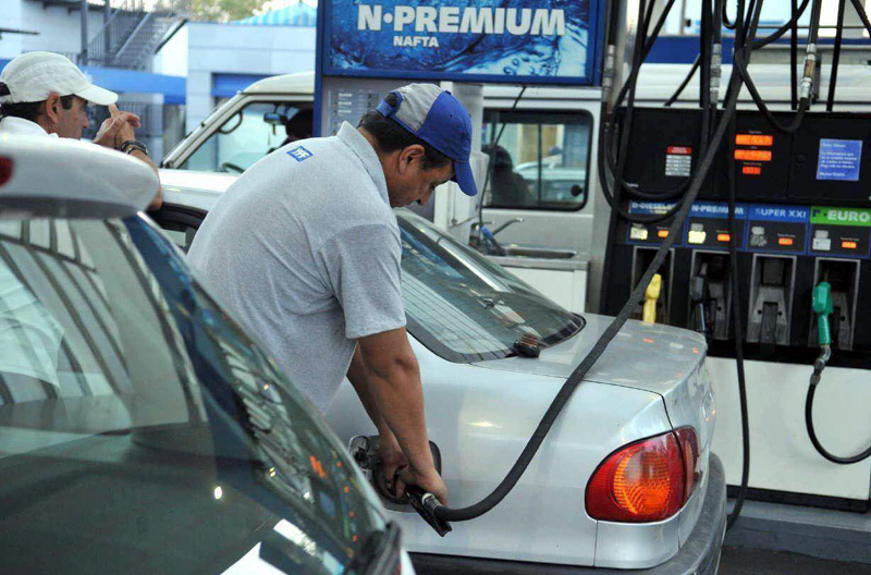 Errores en la carga de combustible