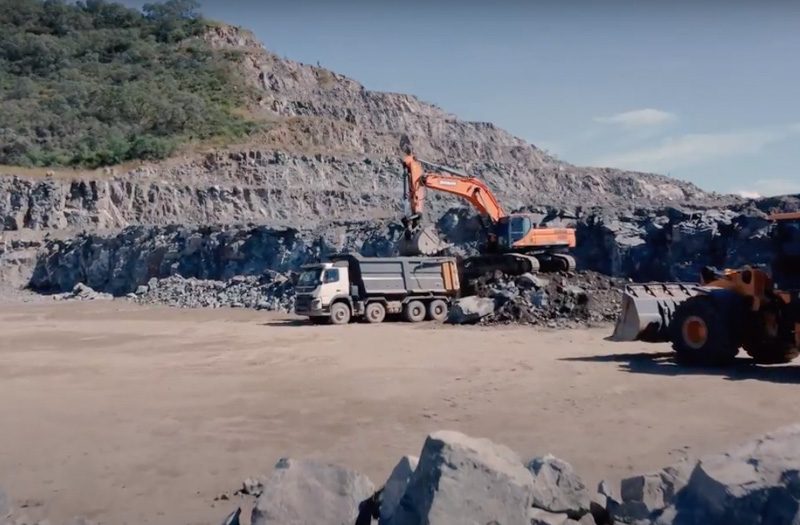 Volvo Trucks casos de éxito: Cantera Diquecito