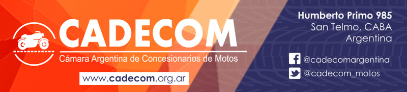 Comunicado CADECOM a Concesionarios de Moto
