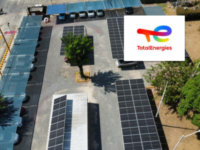 TotalEnergies: energía solar en su planta de La Tablada