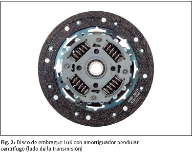 Luk: disco de embrague con amortiguador pendular centrífugo