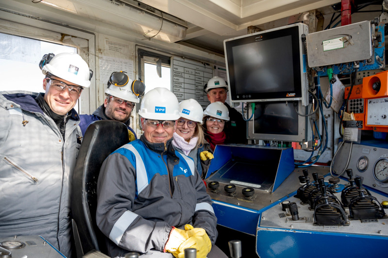 YPF y CGC activan el primer pozo no convencional 