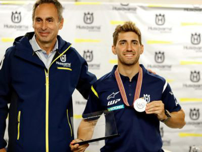 Husqvarna: Reconocimiento a Luciano Benavides