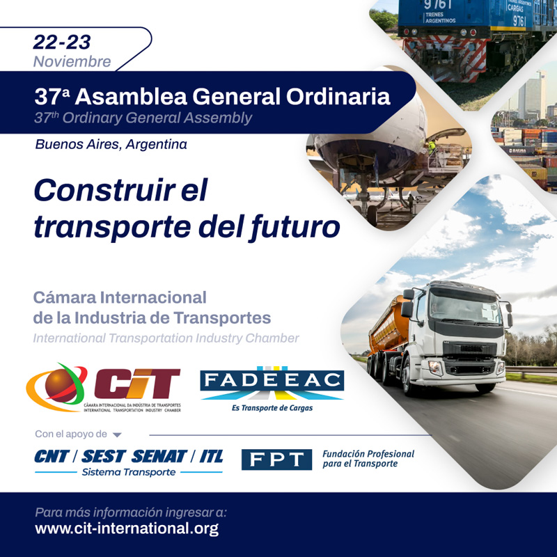 Asamblea de la Cámara Internacional de la Industria de Transportes. 