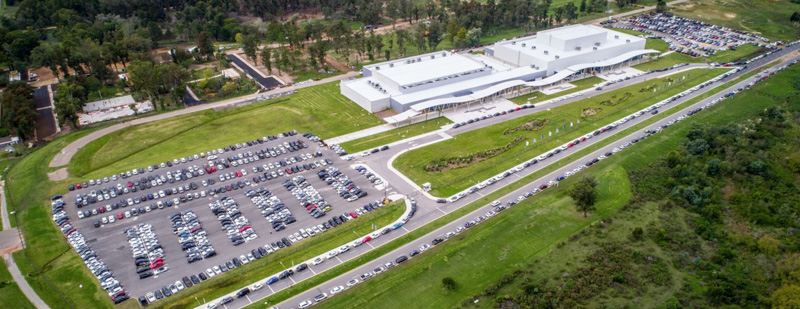 El titular del MTOP, visitó Expocarga 2023