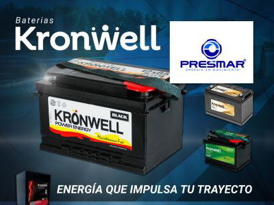 Presmar: Baterías Kronwell