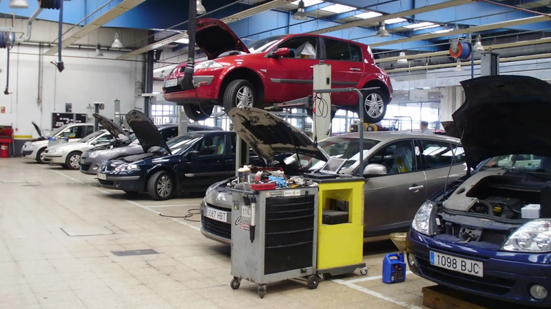 Prevención de accidentes en un Taller Mecánico