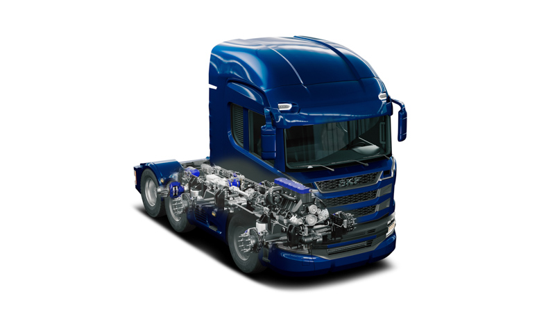 SKF Presente en el segmento de pesados