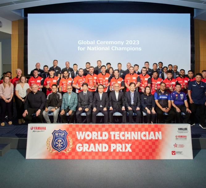 Yamaha Argentina en el Gran Premio Mundial de Técnicos